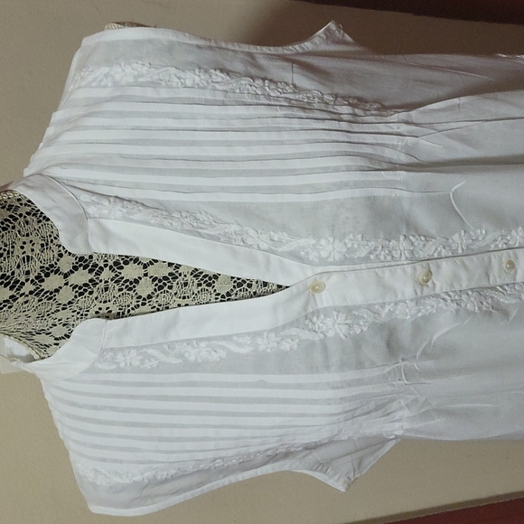 ADVANCE APPARELS SLEEVELESS WHITE DRESS 👗 SIZE XL - Picture 3 of 16